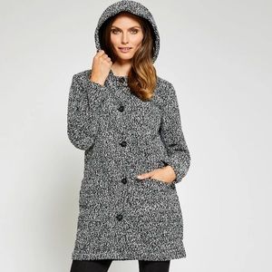 Mia Melon- ELLA SWEATER KNIT WATERPROOF JACKET